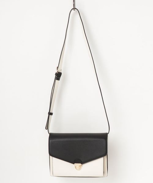 one way(ワンウェイ)の「バイカラーショルダーバッグ(ショルダーバッグ・レディース・ブラック/ベージュ/オレンジ/ブラック系その他・FREE)」の3枚目の写真