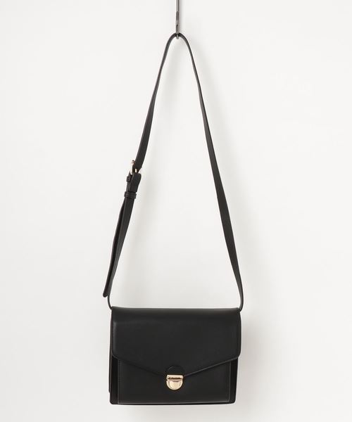 one way(ワンウェイ)の「バイカラーショルダーバッグ(ショルダーバッグ・レディース・ブラック/ベージュ/オレンジ/ブラック系その他・FREE)」の2枚目の写真