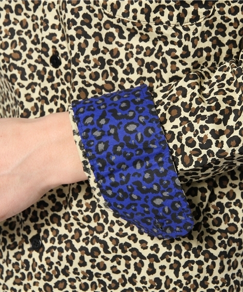 WEGO（ウィゴー）の「WEGO/レオパードシャツ（シャツ/ブラウス・メンズ・ブルー/イエロー・MEDIUM/LARGE）」の10枚目の写真