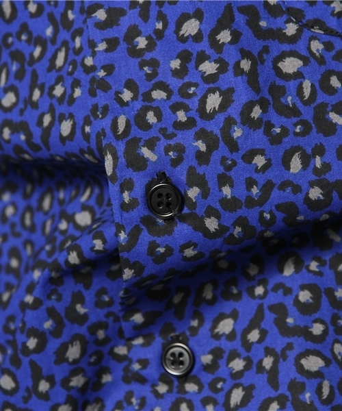 WEGO（ウィゴー）の「WEGO/レオパードシャツ（シャツ/ブラウス・メンズ・ブルー/イエロー・MEDIUM/LARGE）」の11枚目の写真
