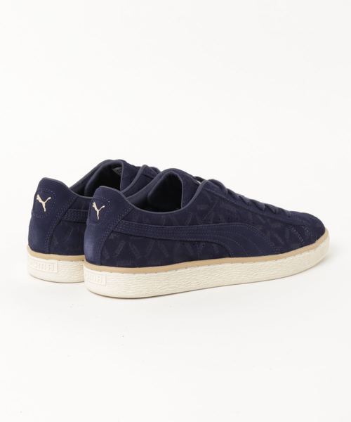 PUMA(プーマ)の「スニーカー PUMA Suede Classic Lux 369219(スニーカー・メンズ・ブラック/ベージュ/ネイビー・26cm/26.5cm/27cm/27.5cm/28cm)」の4枚目の写真