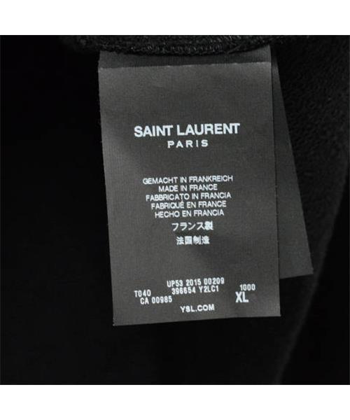 ブランド古着】エディ期 レザー切替プルオーバーパーカー フーディ