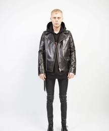 GalaabenD（ガラアーベント）の「ラムワックスネイキッドダブルレザー