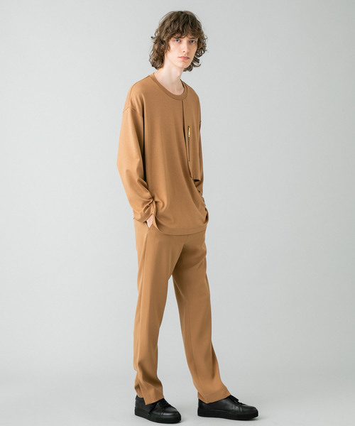 CULLNI(クルニ)の「【CULLNI】別注スリットイージーパンツ(その他パンツ・メンズ・ブラック/ベージュ・1/2)」の13枚目の写真