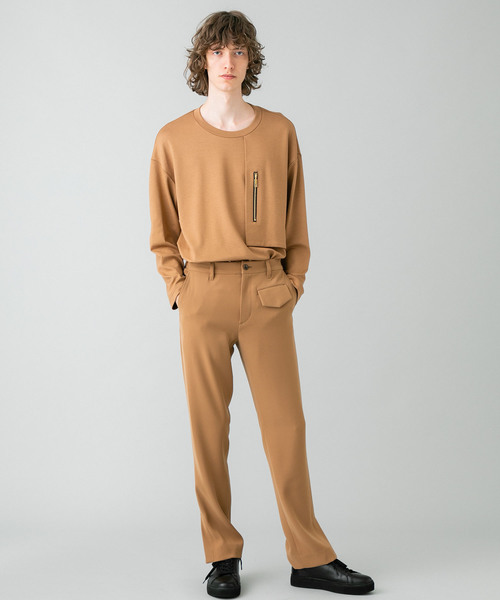 CULLNI(クルニ)の「【CULLNI】別注スリットイージーパンツ(その他パンツ・メンズ・ブラック/ベージュ・1/2)」の14枚目の写真