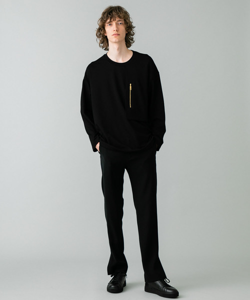 CULLNI(クルニ)の「【CULLNI】別注スリットイージーパンツ(その他パンツ・メンズ・ブラック/ベージュ・1/2)」の17枚目の写真