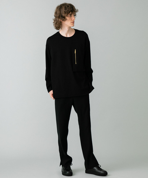 CULLNI(クルニ)の「【CULLNI】別注スリットイージーパンツ(その他パンツ・メンズ・ブラック/ベージュ・1/2)」の18枚目の写真