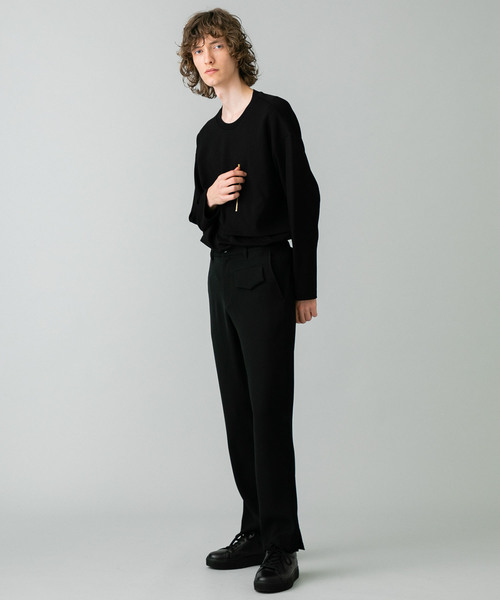 CULLNI(クルニ)の「【CULLNI】別注スリットイージーパンツ(その他パンツ・メンズ・ブラック/ベージュ・1/2)」の20枚目の写真