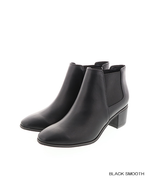 RANDA（ランダ）の「ストレスフリー/サイドゴアショートブーツ（ブーツ・レディース・ブラウン/ブラック系その他/ブラック系その他2/その他/グレイッシュベージュ・LL/S/M/L）」の7枚目の写真