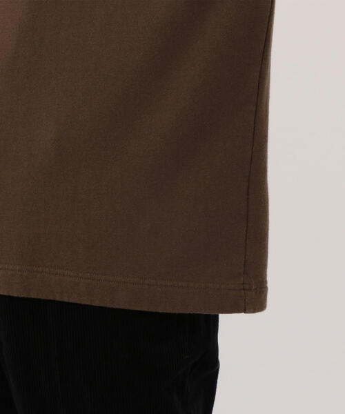 Steven Alan（スティーブンアラン）の「＜Steven Alan＞ ORGANIC URAKE LONG SLEEVE/スウェット（Tシャツ/カットソー・メンズ・ナチュラル/ダークグレー/ダークブラウン・LARGE/SMALL/X-LARGE/MEDIUM）」の16枚目の写真