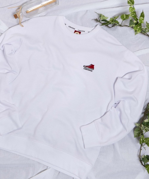 CONVERSE�i�R���o�[�X�j�́u��WEGO/�R���o�[�X�ʒ��V���[�Y�h�J�v���I�[�o�[�X�E�F�b�g�i�X�E�F�b�g�j�v�b�z���C�g