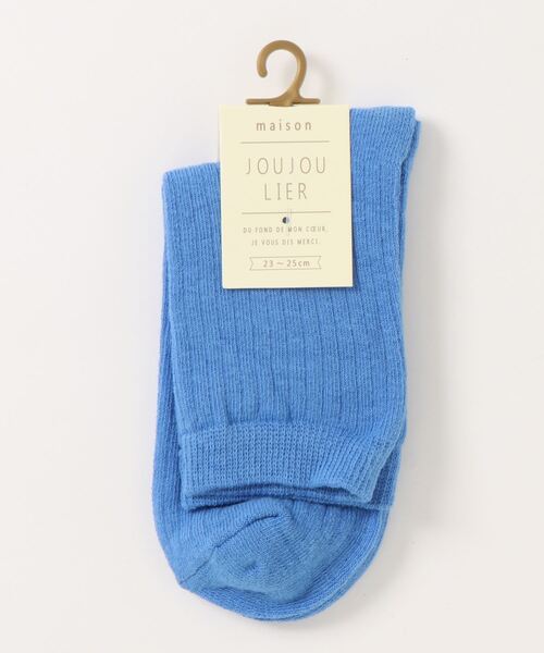 SESTO（セスト）の「gu21aw/無地リブショートソックス（ソックス/靴下・レディース・ブラウン/レッド/グリーン/オレンジ/グレー系その他/オレンジ系その他/レッド系その他/グレー/ブラック/ホワイト/ブルー/ネイビー・FREE）」の8枚目の写真