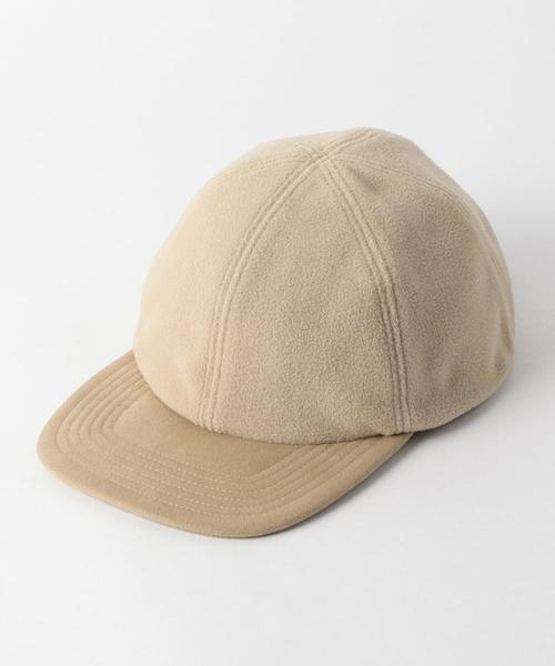 BEAUTY&YOUTH UNITED ARROWS(ビューティーアンドユースユナイテッドアローズ)の「BY フェイクスエード 6パネル キャップ(キャップ・メンズ・ベージュ/ブラック/グレー・FREE)」の3枚目の写真