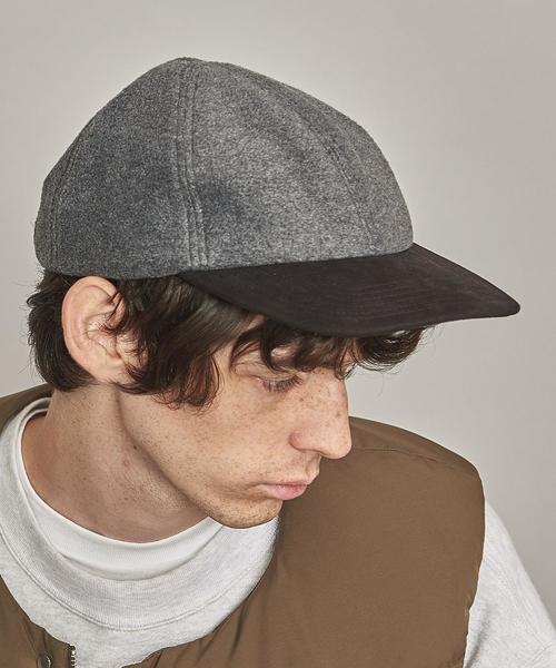 BEAUTY&YOUTH UNITED ARROWS(ビューティーアンドユースユナイテッドアローズ)の「BY フェイクスエード 6パネル キャップ(キャップ・メンズ・ベージュ/ブラック/グレー・FREE)」の2枚目の写真