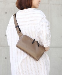 HALEINE（アレンヌ）の「[HALEINE]牛革ボディバッグ日本製（ボディバッグ/ウエストポーチ）」