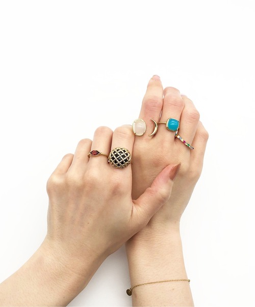 ATELIER COVA（アトリエコバ）の「シルバー925　ALL YEAR ROUND RING（リング・レディース・ゴールド・#9/#11/#13）」の8枚目の写真