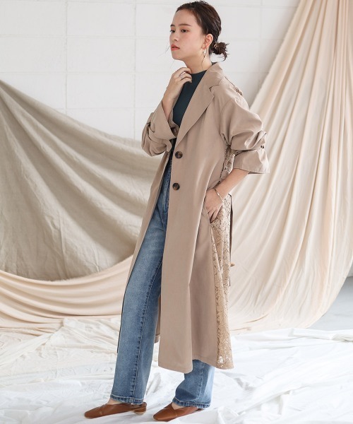 Bou Jeloud（ブージュルード）の「バックレーストレンチコート