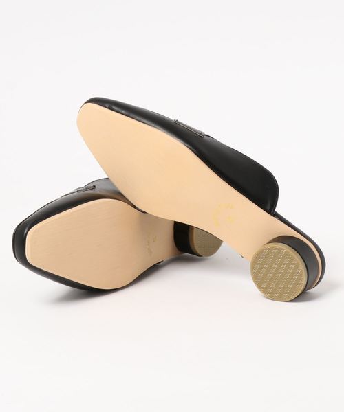 KOBE LETTUCE（コウベレタス）の「コインローファーバブーシュ（サンダル・レディース・ブラック/ブラウン系その他/ベージュ系その他/ホワイト/シルバー/その他・L/LL/M/S）」の7枚目の写真