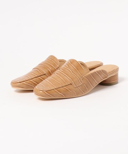 KOBE LETTUCE（コウベレタス）の「コインローファーバブーシュ（サンダル・レディース・ブラック/ブラウン系その他/ベージュ系その他/ホワイト/シルバー/その他・L/LL/M/S）」の20枚目の写真