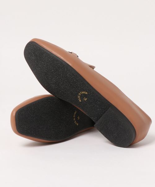 KOBE LETTUCE（コウベレタス）の「スクエアトゥバックルローファー（ローファー・レディース・ブラック/アイボリー/キャメル/ゴールド系その他・LL/S/M/L）」の13枚目の写真