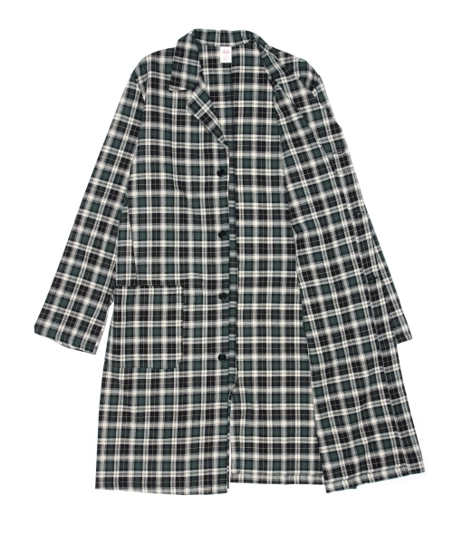 BEAMS LIGHTS Men's(ビームスライツ メンズ)の「Nostalgic garage / イタリーチェックショップコート(ステンカラーコート・メンズ・その他1/その他2/その他3・42/44)」の13枚目の写真