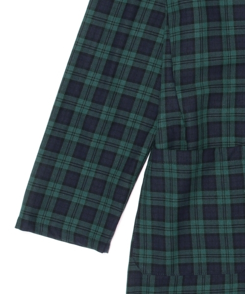 BEAMS LIGHTS Men's(ビームスライツ メンズ)の「Nostalgic garage / イタリーチェックショップコート(ステンカラーコート・メンズ・その他1/その他2/その他3・42/44)」の16枚目の写真