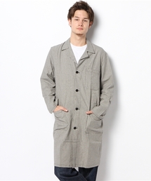 BEAMS LIGHTS Men's | Nostalgic Garage / イタリーチェックショップコート(ステンカラーコート)