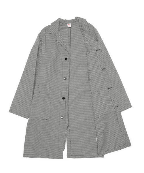 BEAMS LIGHTS Men's(ビームスライツ メンズ)の「Nostalgic garage / イタリーチェックショップコート(ステンカラーコート・メンズ・その他1/その他2/その他3・42/44)」の8枚目の写真