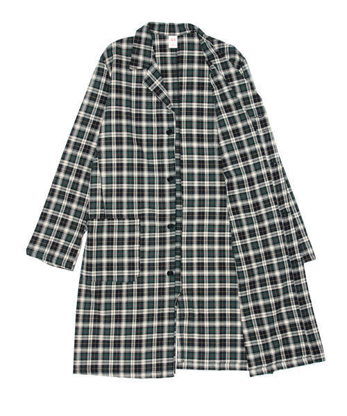 BEAMS LIGHTS Men's(ビームスライツ メンズ)の「Nostalgic garage / イタリーチェックショップコート(ステンカラーコート・メンズ・その他1/その他2/その他3・42/44)」の12枚目の写真