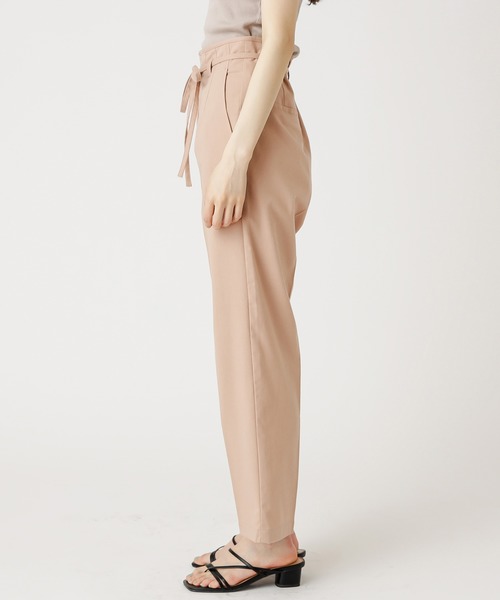 mystic(ミスティック)の「麻タッチベルトパンツ(その他パンツ・レディース・チャコールグレー/ベージュ/ピンク・1/2)」の11枚目の写真