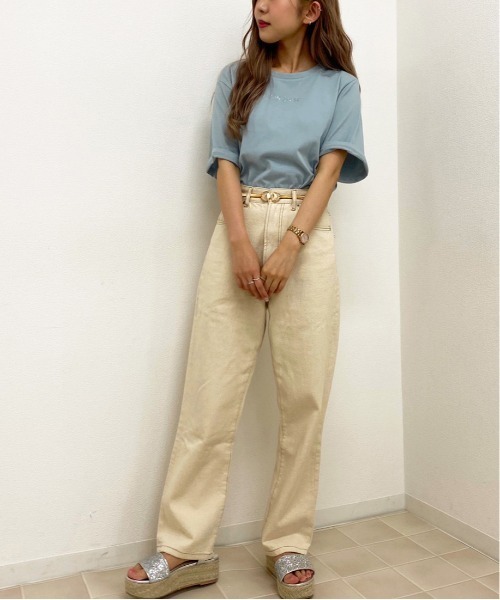apres jour（アプレジュール）の「apresjourロゴＴ【ZOZOTOWN限定アイテム】【5AP】（Tシャツ/カットソー・レディース・ライトブルー/オフホワイト/その他/ライトピンク・フリー）」の15枚目の写真