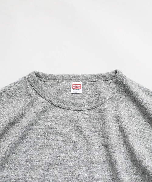 Denime（ドゥニーム）の「【MADE IN JAPAN】HEATHER CREW NECK TEE（Tシャツ/カットソー・メンズ・オートミール/杢グレー・SMALL/MEDIUM/LARGE/X-LARGE）」の6枚目の写真