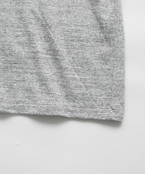 Denime（ドゥニーム）の「【MADE IN JAPAN】HEATHER CREW NECK TEE（Tシャツ/カットソー・メンズ・オートミール/杢グレー・SMALL/MEDIUM/LARGE/X-LARGE）」の8枚目の写真