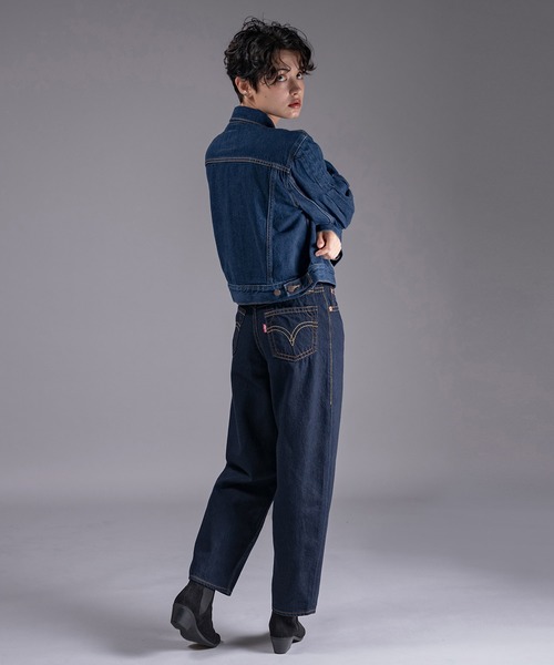 Levi's(リーバイス)の「LEVI'S(R) TYPE1 BALLOON LEG THE ONE AND ONLY(デニムパンツ・レディース・ダークインディゴブルー・28inch/24inch/23inch/25inch/26inch/27inch/30inch/29inch)」の10枚目の写真