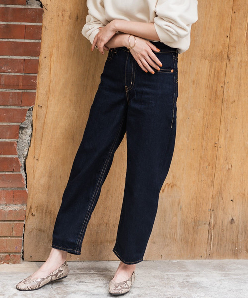 Levi's サルエルパンツ ブラック られる TYPE 1