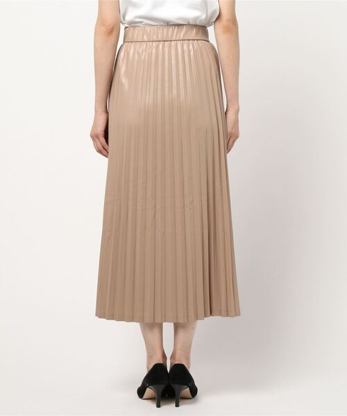 archives（アルシーヴ）の「フェイクレザープリーツスカート（スカート・レディース・ブラック/ベージュ/ブラウン・MEDIUM）」の19枚目の写真