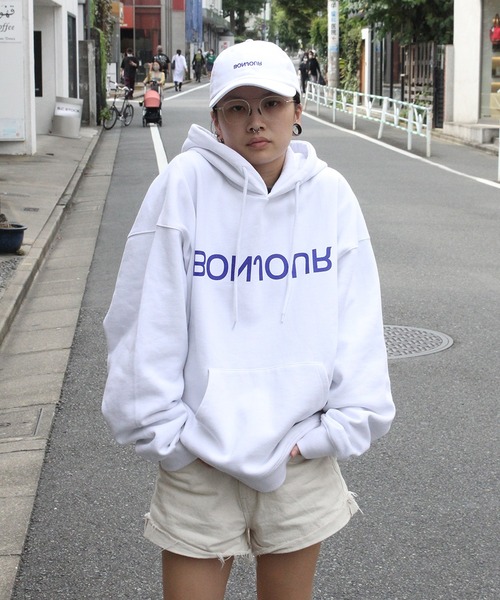 bonjour records パーカ TREVOR HOODIE