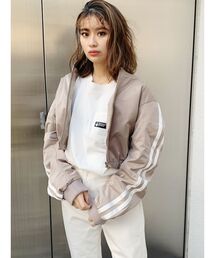 【GYDA】 3WAY ショートブルゾン ベージュ ジェイダ GYDA（ジェイダ）｜ブルゾン（ベージュ系）一覧 - WEAR