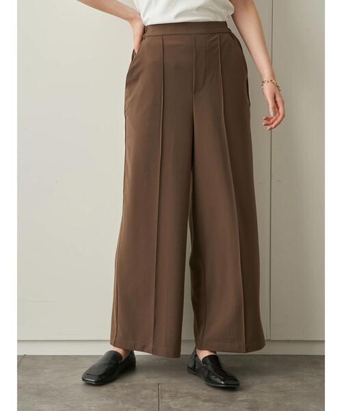 AMERICAN HOLIC（アメリカンホリック）の「センタータックドロストパンツ ＊（その他パンツ・レディース・ネイビー/ブラウン/モカ・M/L）」の16枚目の写真