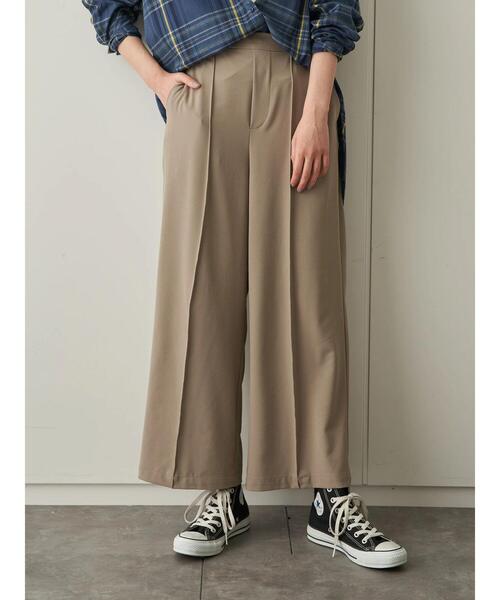 AMERICAN HOLIC（アメリカンホリック）の「センタータックドロストパンツ ＊（その他パンツ・レディース・ネイビー/ブラウン/モカ・M/L）」の3枚目の写真