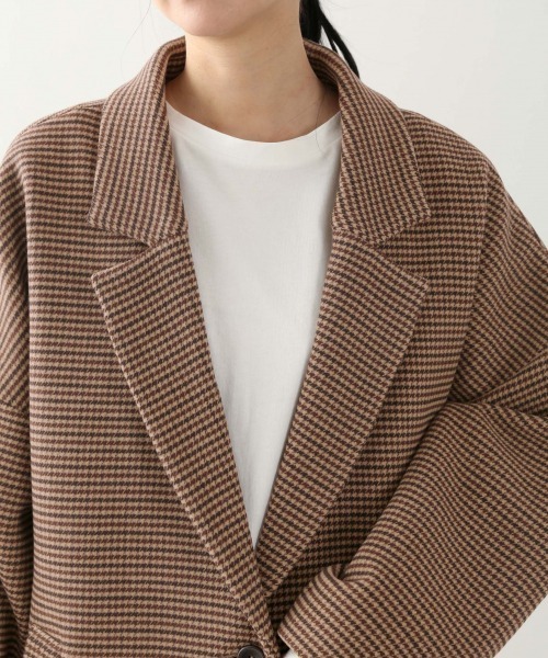 LOWRYS FARM（ローリーズファーム）の「チェックユルジャケット