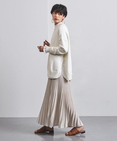 UNITED ARROWS（ユナイテッドアローズ）の「UWCC ラメ ニットプリーツ 