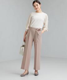 green label relaxing | [ 手洗い可能 / サラフール ]◆Ｄ ワイド パンツ -JPPSBO ◇No09◇(その他パンツ)