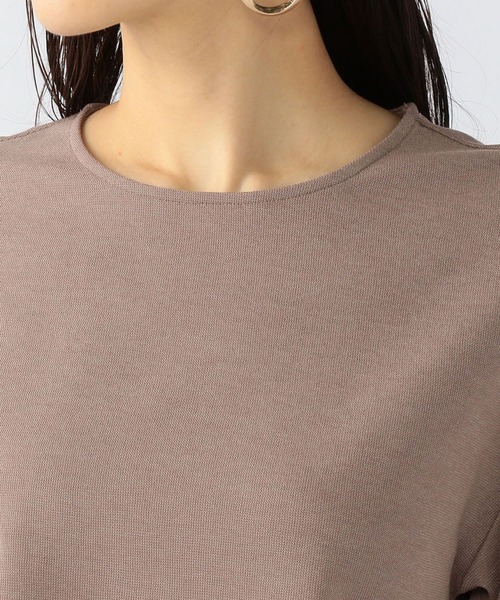 A/C DESIGN BY ALPHA CUBIC(エーシーデザインバイアルファキュービック)の「ソロテックスカノコプルオーバー(Tシャツ/カットソー・レディース・モカ/ネイビー/カーキ・M/LL/L)」の9枚目の写真