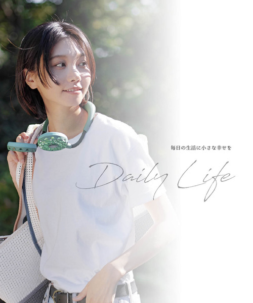 SPICE OF LIFE（スパイス オブ ライフ）の「【正規品/在庫限り】両手が使える ハンズフリー扇風機「WFan(ダブルファン) ヨガエアー」カモフラージュ（アウトドアグッズ・メンズ・カーキ・ONE SIZE）」の14枚目の写真