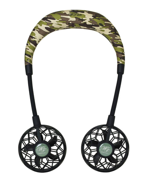 SPICE OF LIFE（スパイス オブ ライフ）の「【正規品/在庫限り】両手が使える ハンズフリー扇風機「WFan(ダブルファン) ヨガエアー」カモフラージュ（アウトドアグッズ・メンズ・カーキ・ONE SIZE）」の18枚目の写真