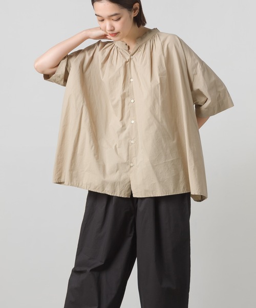 OMNES(オムネス)の「リーニエントタイプライター2枚仕立てパンツ(その他パンツ・レディース・ホワイト/ベージュ/チャコール・FREE)」の12枚目の写真
