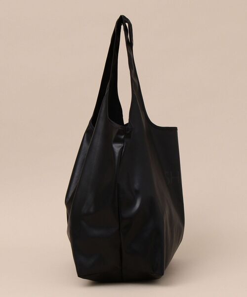 SHIPS（シップス）の「【WEB限定】SHIPS: Synthetic Leather エコバッグ（エコバッグ/サブバッグ・メンズ・ブラック/ベージュ/ネイビー・ONE SIZE）」の11枚目の写真