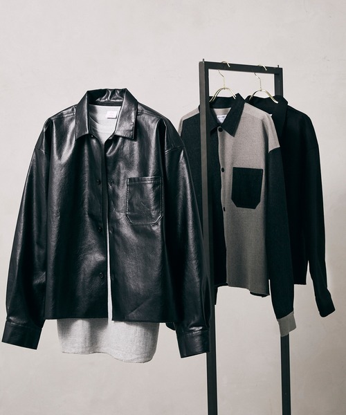 JOURNAL STANDARD relume(ジャーナルスタンダード レリューム)の「CALIFORNIA バジャードッグ ショートジャケット(ブルゾン・メンズ・ブラック/ブラック系その他/ブラック系その他2・SMALL/MEDIUM/LARGE)」の2枚目の写真