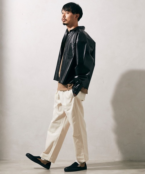 JOURNAL STANDARD relume(ジャーナルスタンダード レリューム)の「CALIFORNIA バジャードッグ ショートジャケット(ブルゾン・メンズ・ブラック/ブラック系その他/ブラック系その他2・SMALL/MEDIUM/LARGE)」の16枚目の写真